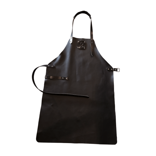 Tablier en cuir OFYR - Noir