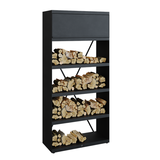 OFYR Wood Storage 100 Black