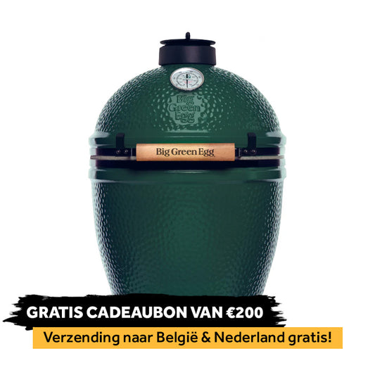 Big Green Egg Large – zonder onderstel + cadeaubon t.w.v. €200