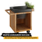 OFYR 65 Kamado Table PRO Corten – Beton + cadeaubon t.w.v. €200