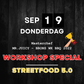 Workshop SPECIAL- Streetfood 5.0 19/09