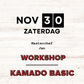 Workshop - Kamado basics 30/11