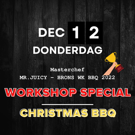 Workshop special - Christmas BBQ 12/12