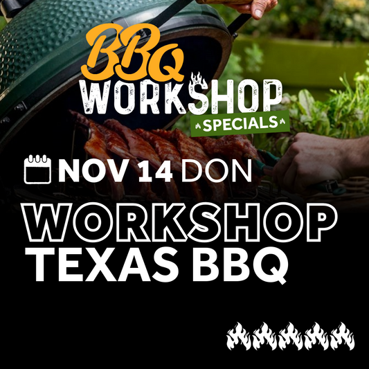 Workshop SPECIAL - TEXAS BBQ 14/11/2024