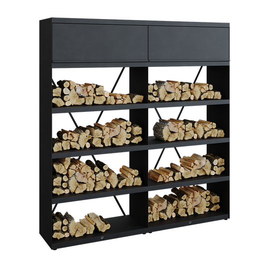 OFYR Wood Storage 200 Black