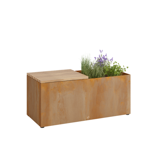 OFYR Herb Garden Bench Corten