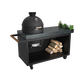 OFYR 135 Kamado Table PRO Noir – Béton + Bon cadeau Summer Deal d'une valeur de 200 € 